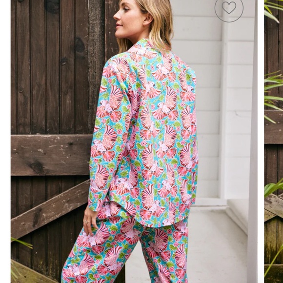Playful Parrot long pj set Print Fresh - Picture 3 of 8